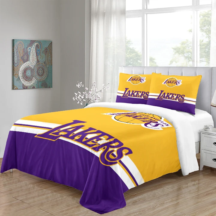 
wholesale Luxury fashional Brand logo custom print duvet cover bed Sheet Set pillowcases bedding+set 