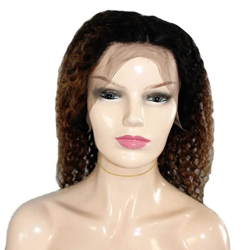 
Light Brown Lace Frontal Wigs 100%virgin Human Hair Deep Wave Lace Frontal Wig 