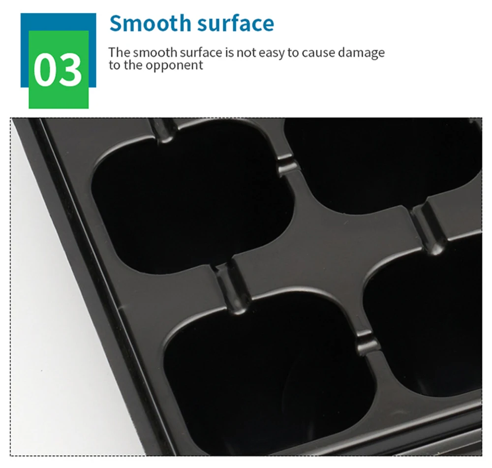 JYJH 60g 300PCS Amazon Hot sale Factory Wholesale Pvc Material Plant Seedling Nursery Tray For Vegetable Seeds Propagation