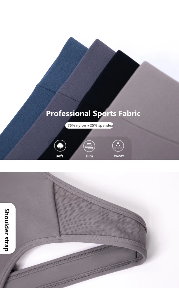 open back sports bra Sweat-Wicking