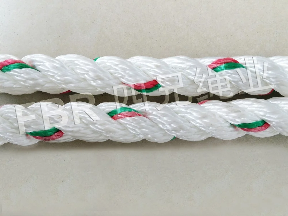 High Tenacity 3 Strands Twist Twine polyester fishing Rope