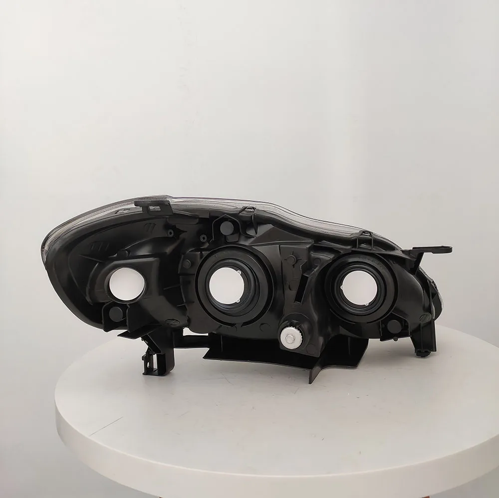 Car Light Apply to 03-08 For Toyota Corolla Jdm Style Headlight Black Housing Amber Reflector Headlights