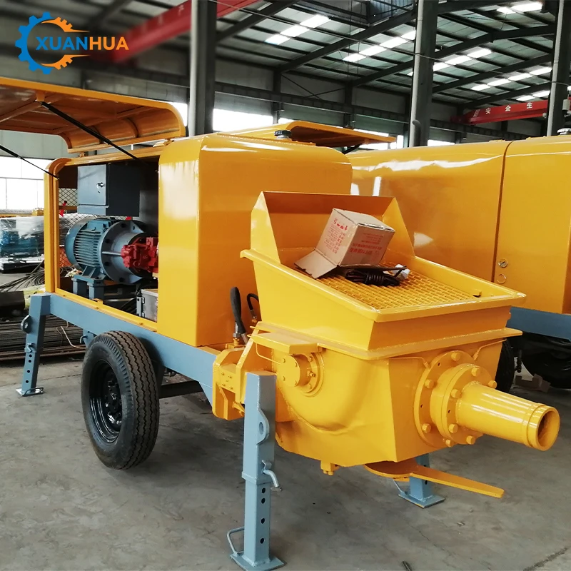 cheap price small mobile hydraulic diesel concrete pump truck for sale
