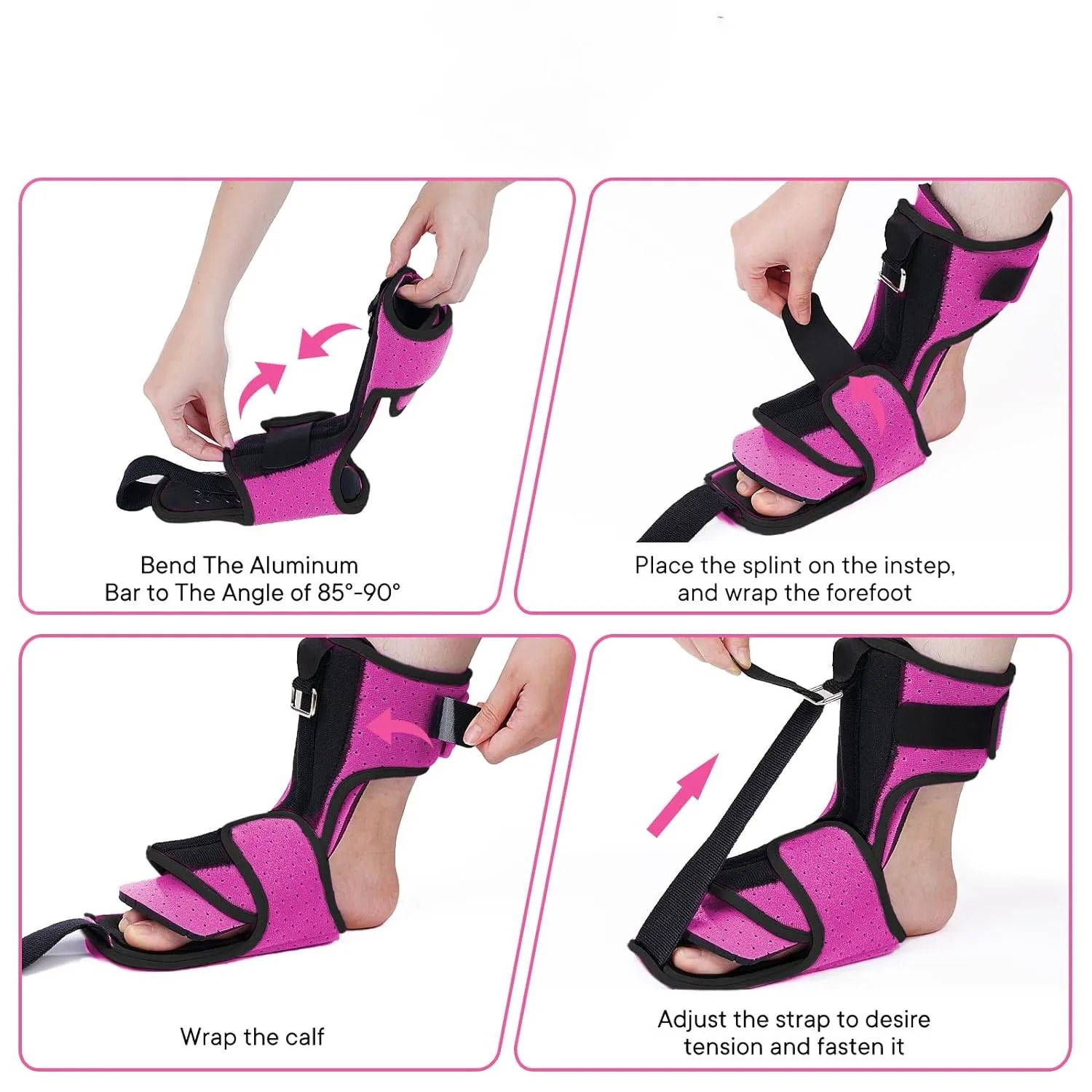 Plantar Fasciitis Night Splint Sock  Soft Plantar Fascia Brace