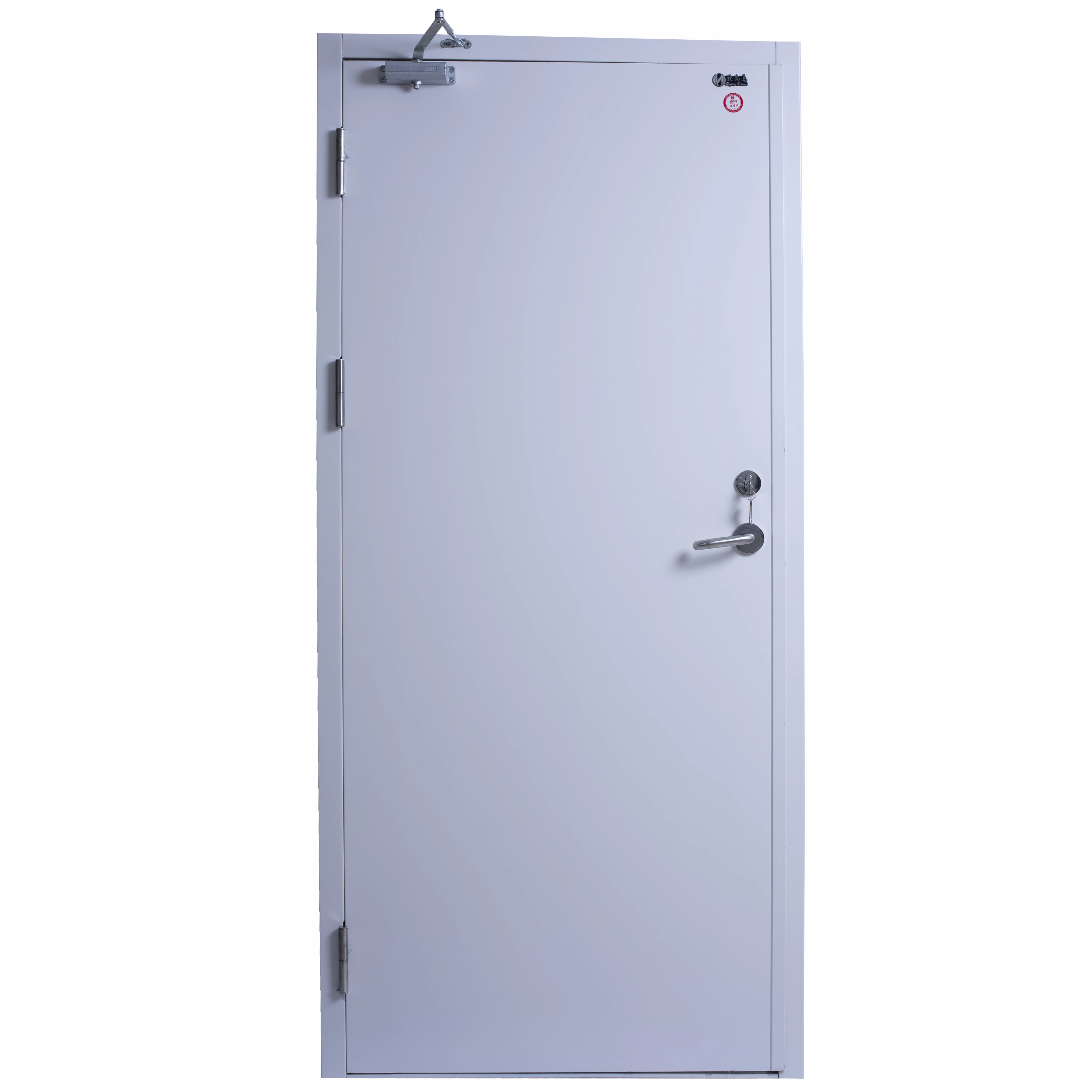 Ocean Island 2 Hours BS List OEM service steel fire door for UK market