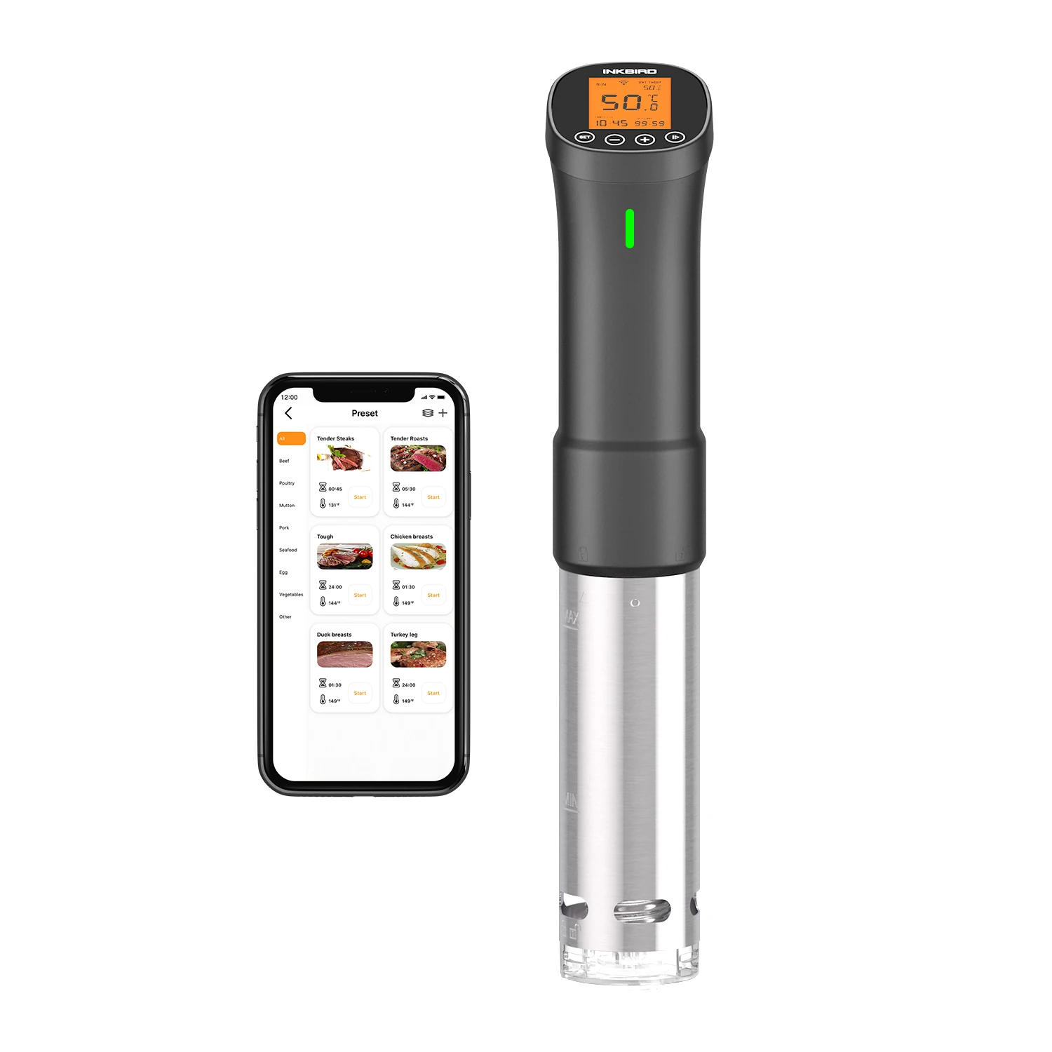  Умная плита INKBIRD ISV-200W sous