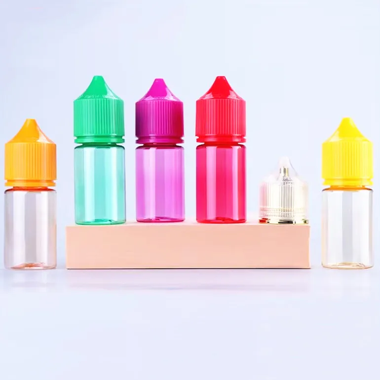 15ml 50ml 120ml drop 10ml 30ml 60ml empty pet bottles 100ml 10 30 ml plastic dropper v3 liquid bottle with safety cap