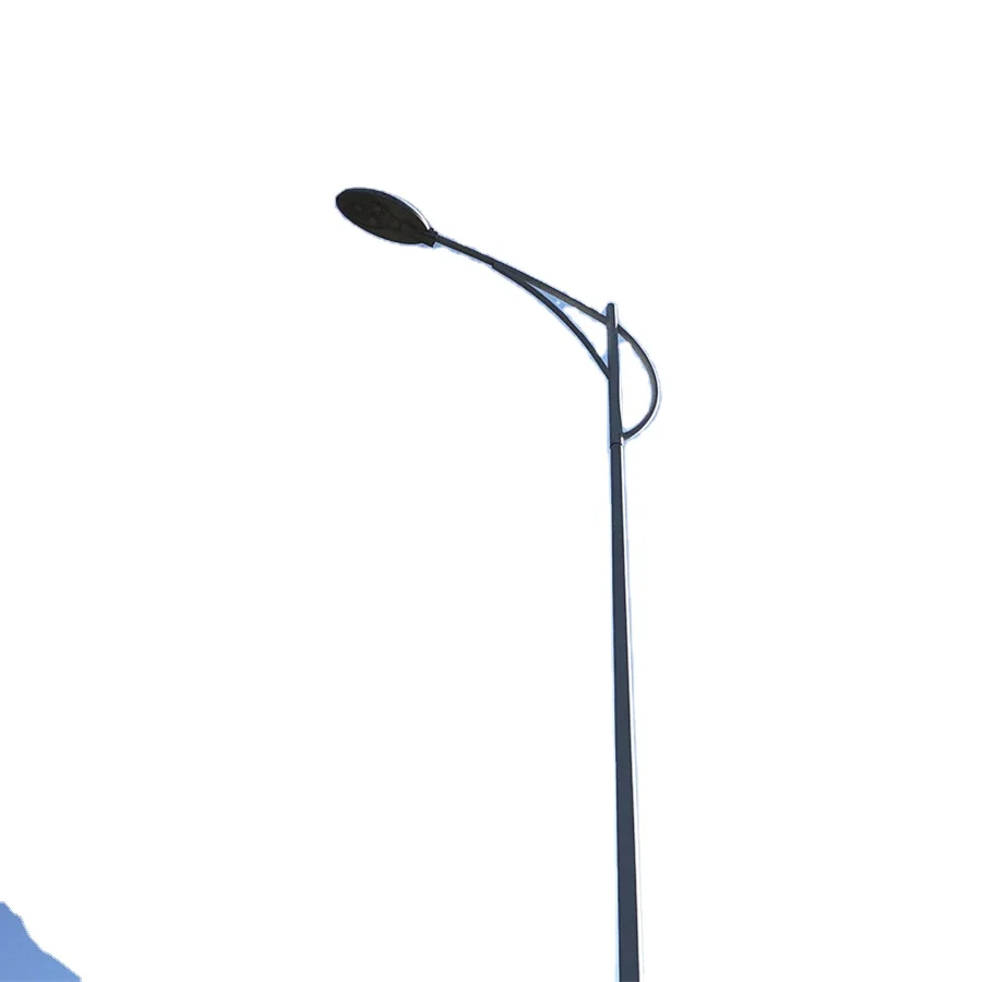 9M Street Light Steel Lamp Post Support Column for Road