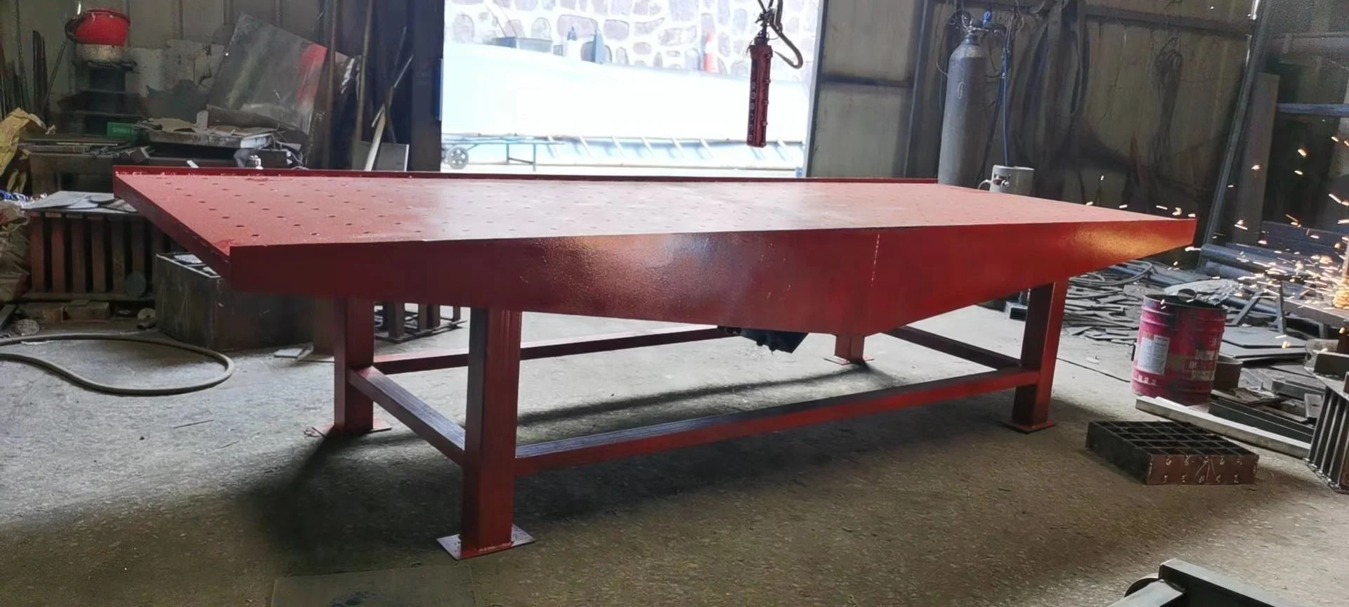 Concrete stamp mould magnesium tools bull float trowel