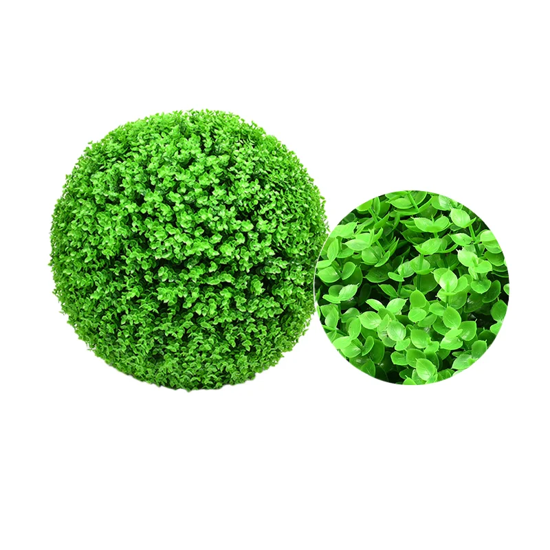 wholesale Simulation plant boxwood straw ball Shopping mall wedding event layout eucalyptus straw ball Hanging decoration