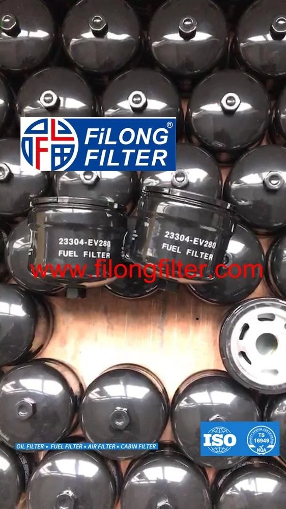 FILONG manufacturer Diesel  Fuel Filter for HINO FF-90077 23304-EV280 23304-78420 FC-13210