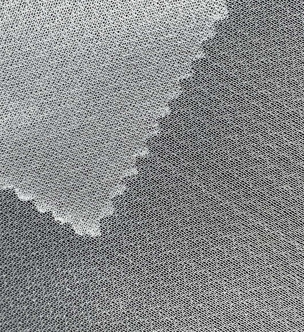 Вязаный натуральный цветной бирастягивающийся плавкий прокладочный материал 50 г/м2