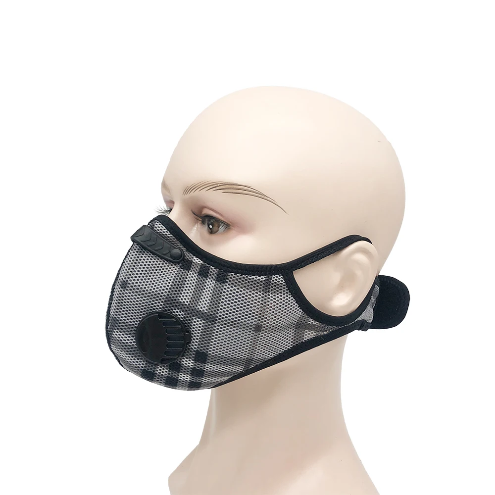 Регулируемая спортивная маска Amazon, Лидер продаж, крутая Удобная уличная велосипедная маска на половину лица Ma sk для езды на велосипеде