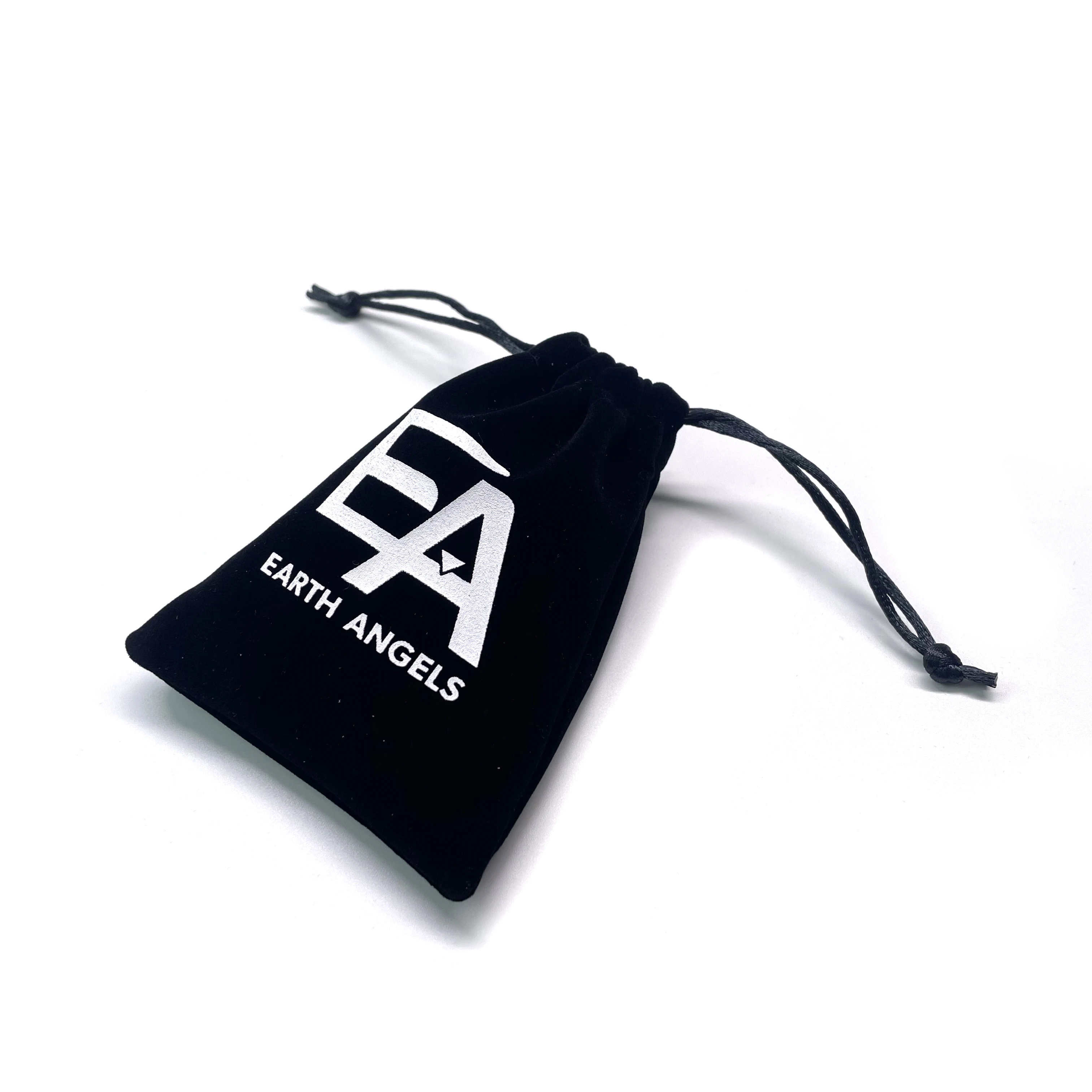 Оптовая продажа мини-сумки с логотипом на заказ черная сумка шнурке для хранения защитная