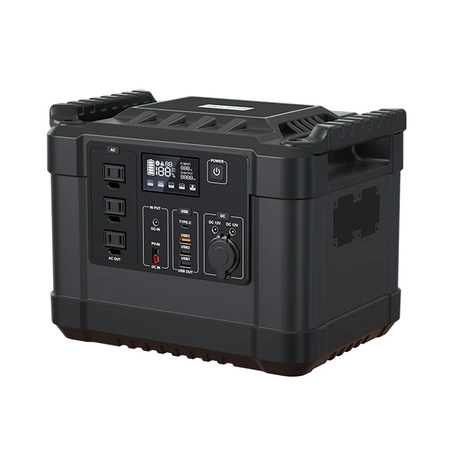 110V-240V Off Grid Solar Energy System with Kit Solar Panel 12V LiFePo4 Battery 1000W Portable Power Station Best Buy