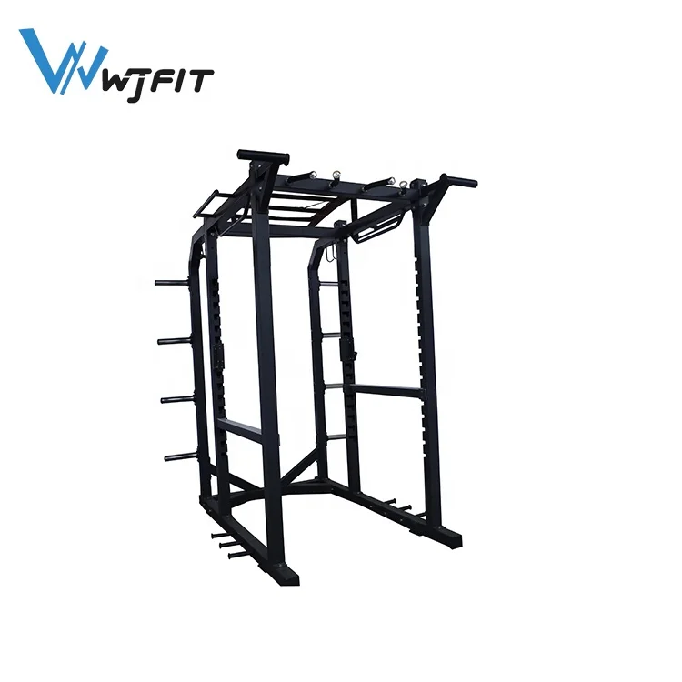 
Multi Functional Trainer Heavy Duty Power Rack Cage Half Squat Stand Smith Machine Racks For Commercial Club Home 