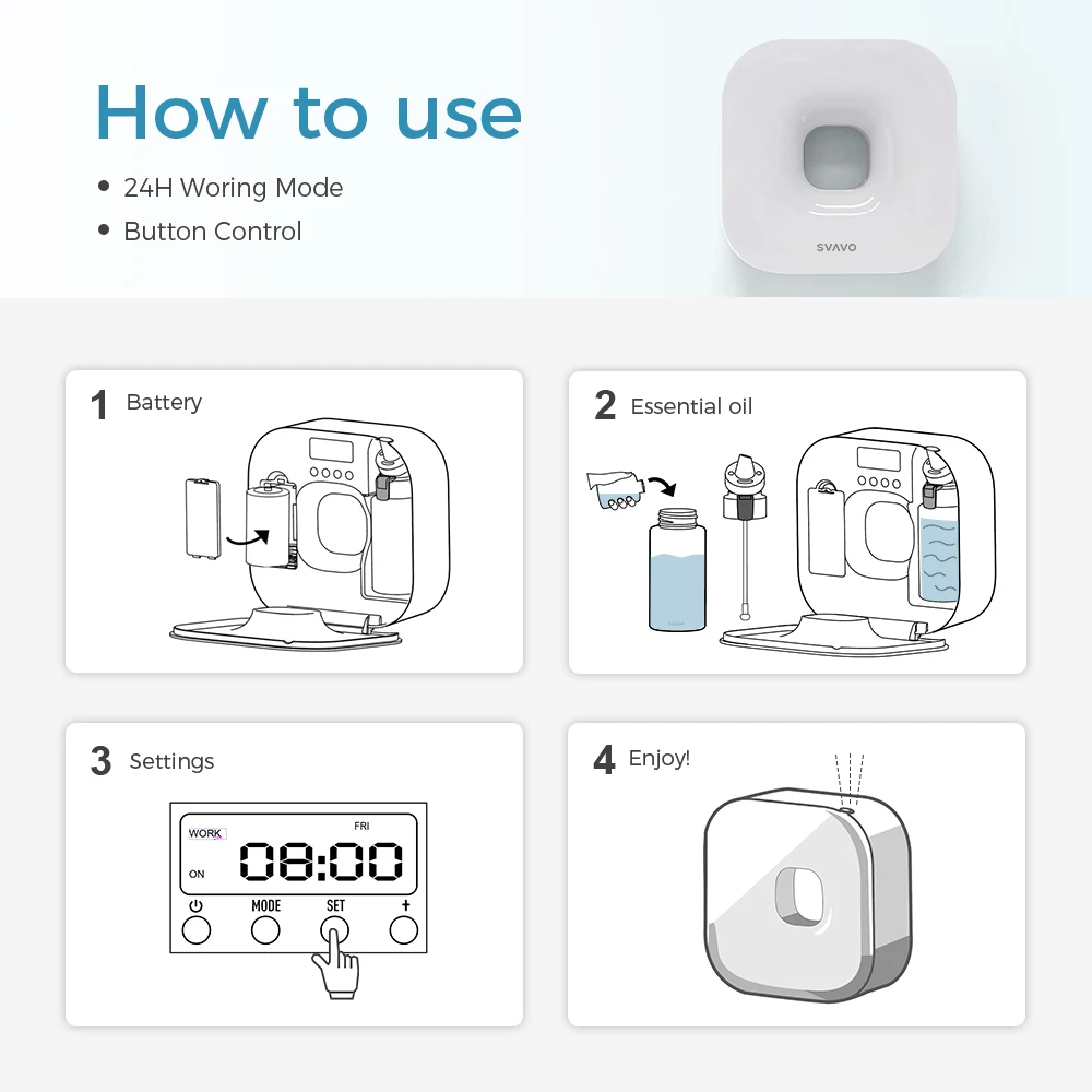 Wholesale Home Diffuseur De Parfum Wall Mounted Mini air Humidifier Aromatherapy Ultrasonic Essential Oil Aroma Diffuser