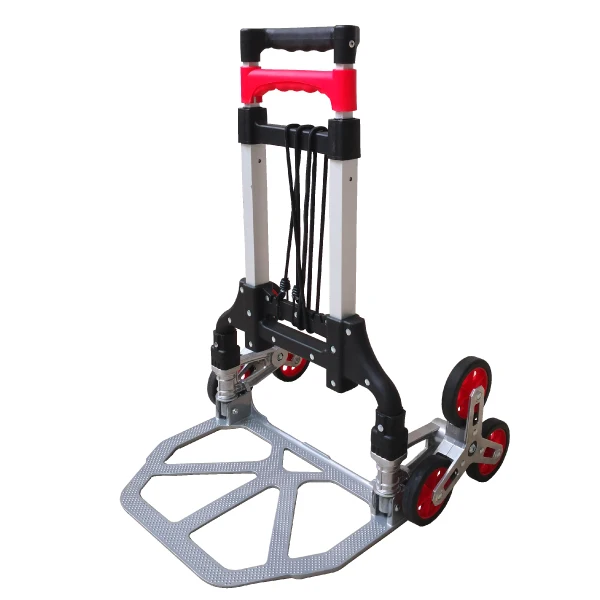 Foldable Aluminum hand truck trolley for transport