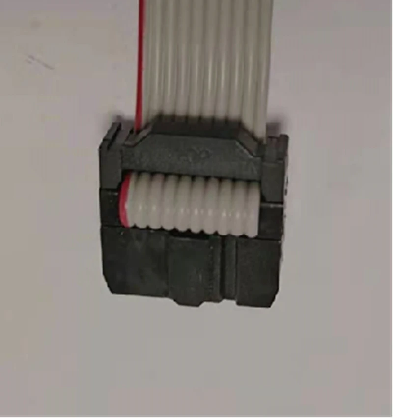 IDC-10P Pierced Flat Cable 2.54 Pitch UL2651-28AWG Length 400mm Flexible Flat Ribbon Cable Connector