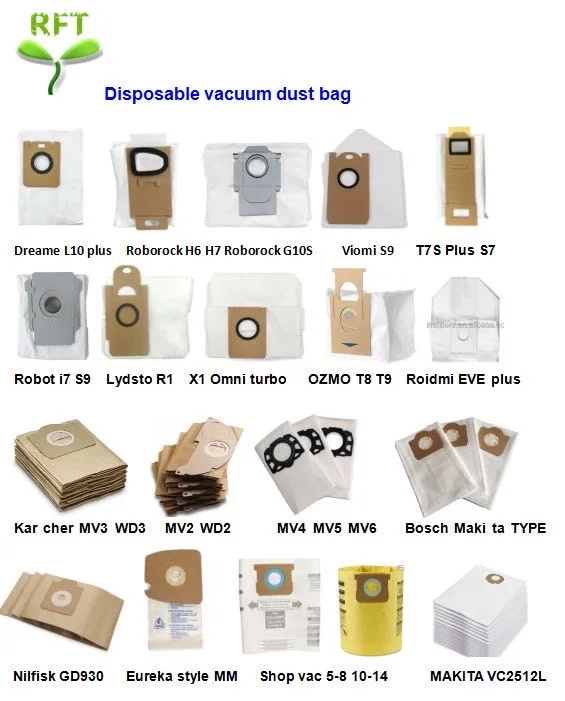 Non-Woven Filter Dust Bag Replacement for Bosch Type G Vacuum Cleaner dust bag