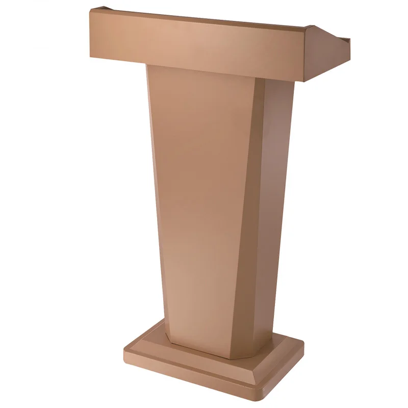 Customized Welcome Desk Host Desk Property Registration Podium Conference Platform Metal Lecture Table