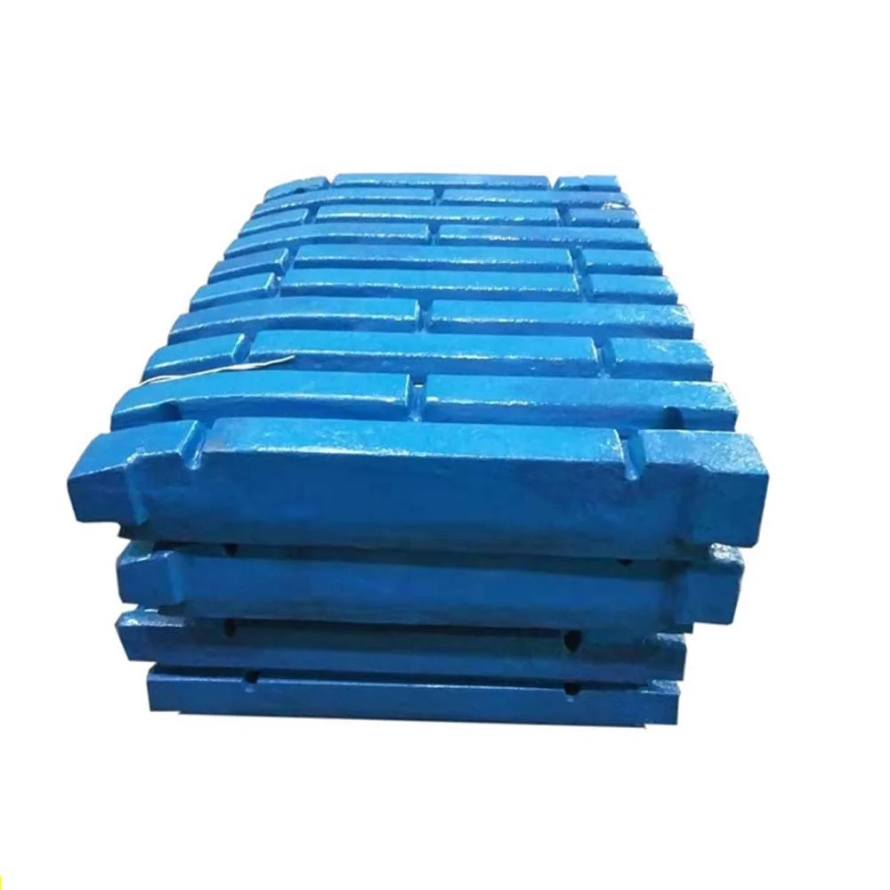 Mining Machine C110 C116 C130 C140 Jaw Crusher Spare Parts 814328598800 Fixed And Movable Jaw Plate for Crushing