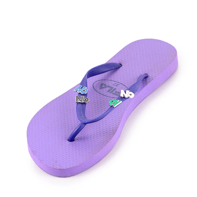 Wholesale Factory Price Flip Flops Shoelace Charm Custom Shoes Decoration Accessories Croc Charms