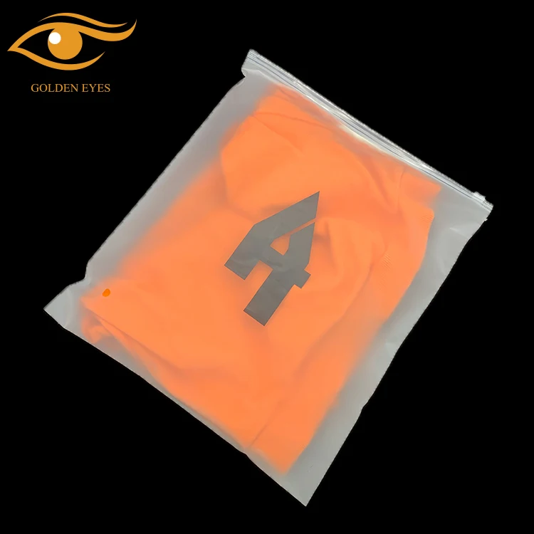 Custom Logo Factory Price Eco-Friendly Dot Printed Plastic Clothes Packaging Bag