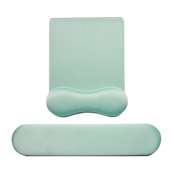 Silicone Wrist Support Hand Pad Pillow Memory Foam Mouse Cartoon Rubber Keyboard Holder Office Set