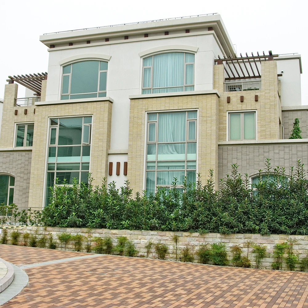 outside decorative clinker red clay tile bricks wall tiles design