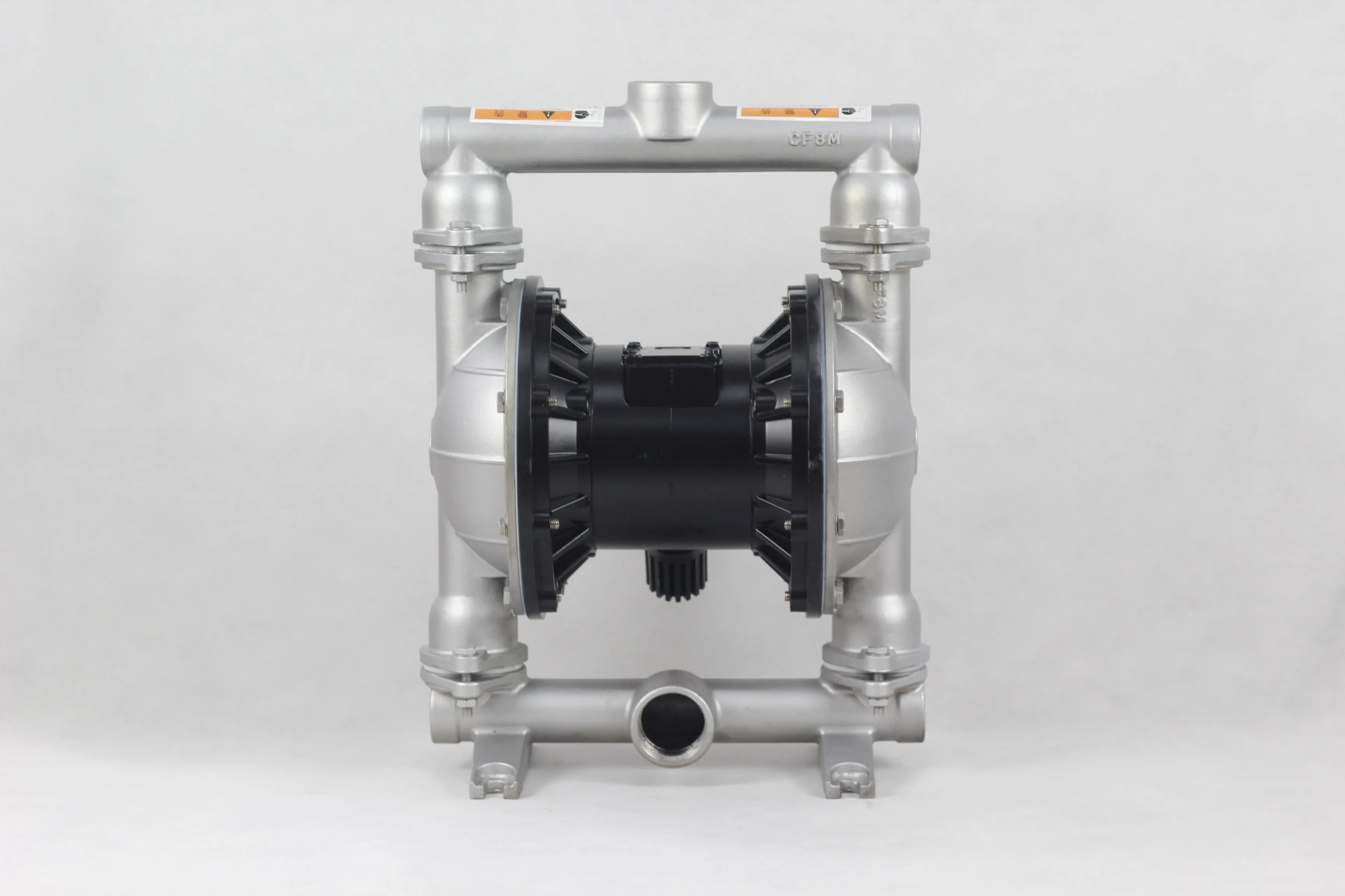 Air operated diaphragm pump for sewage sludge fuel oil transfer