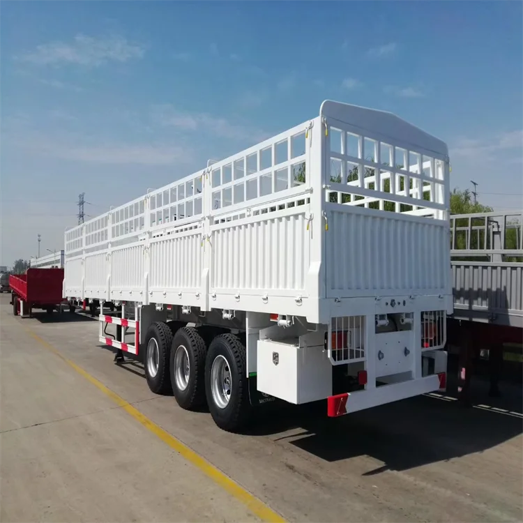 China factory direct sales of new fence 3 axis trailer semi trailer fence freight transport semi trailer at a low price