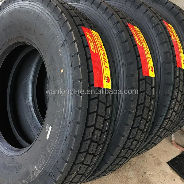 China factory neumatico1 11r22.5 11r24.5 Radial truck tyres sunfull mirage tyres made in china