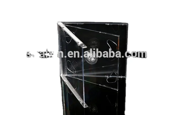  Двойной 10 4 мм прозрачный чехол для cd/коробка CD/крышка