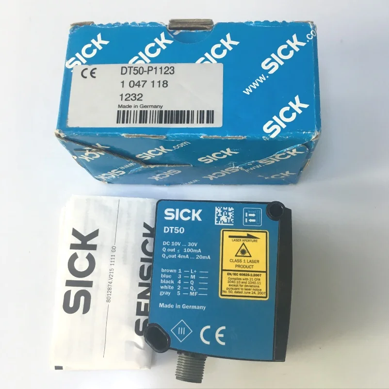 New arrival Measuring range 200 to10000mm sick pnp Mid range distance laser sensors DT50-P1123 1047118