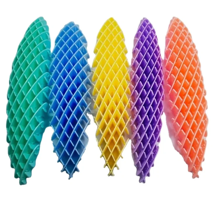 2024 Novelty Contort Cross-border Fidget worm decompression deformation worm popit vent elastic net toy decompression New toys