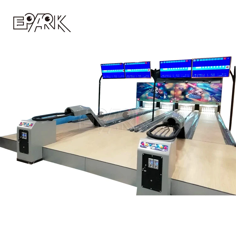 Recreational Health Entertainment Game Equipment Bowling Game Machine with Double LED Screen Hot Selling
