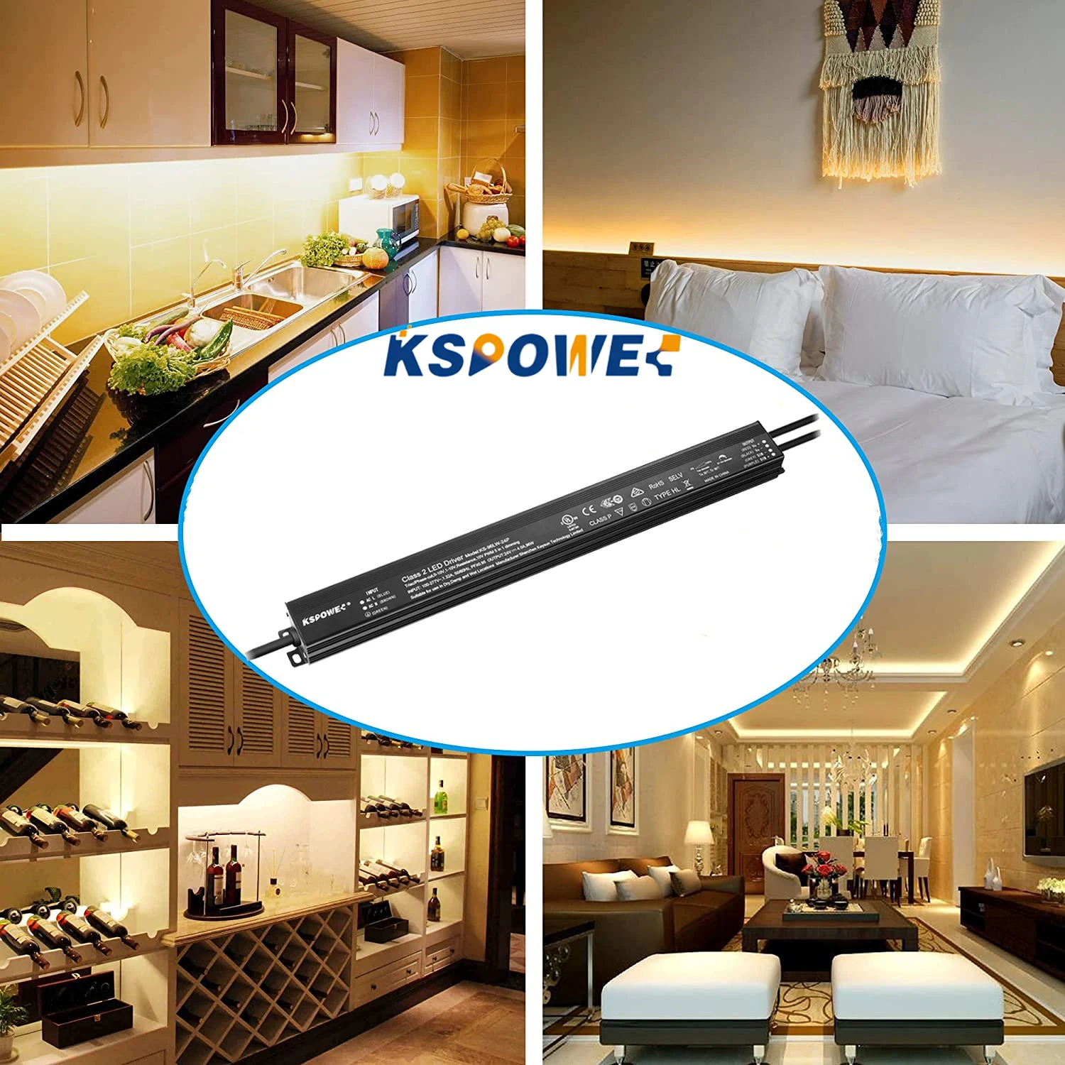 Универсальный 120 в 230 В 277 вход 48 36 24 12 pwm диммер СВЕТОДИОДНЫЙ Драйвер ic чип 80 Вт Класс 2 светодиодный драйвер