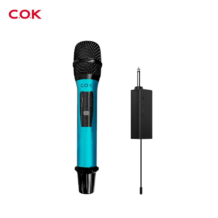 Studio uhf  karaoke microphone youtube podcast gaming vocal dynamic microphone st whireless stage microphone true diversity
