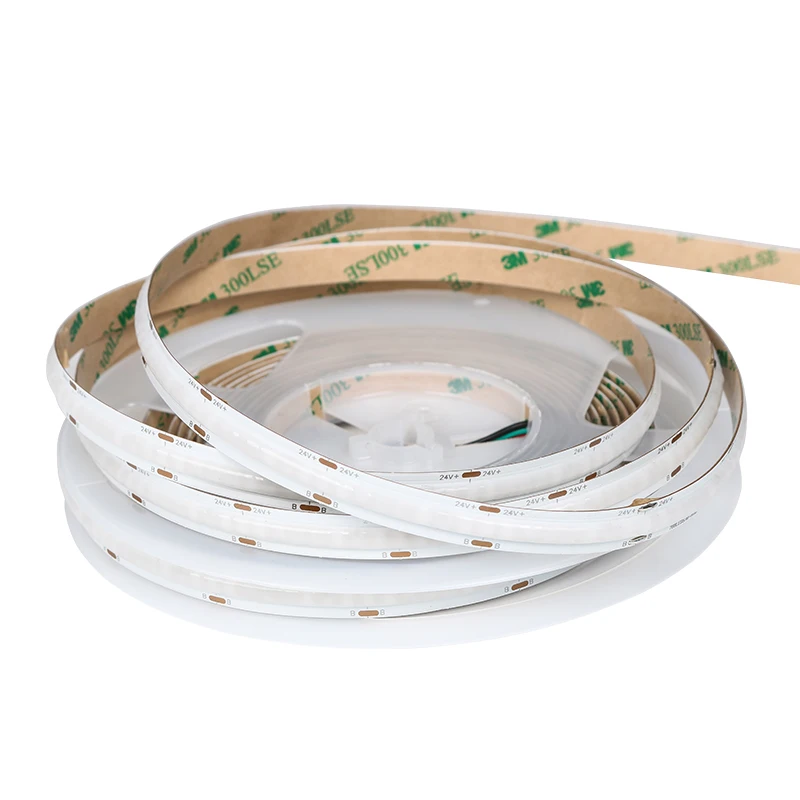 WS2811 Full Color Addressable RGB IC Control Programmable High Brightness Flexible COB LED Strip Light
