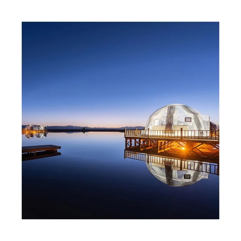 New luxury dome house transparent  tent house  hotel  bubble dome polycarbonate housings tent restaurant