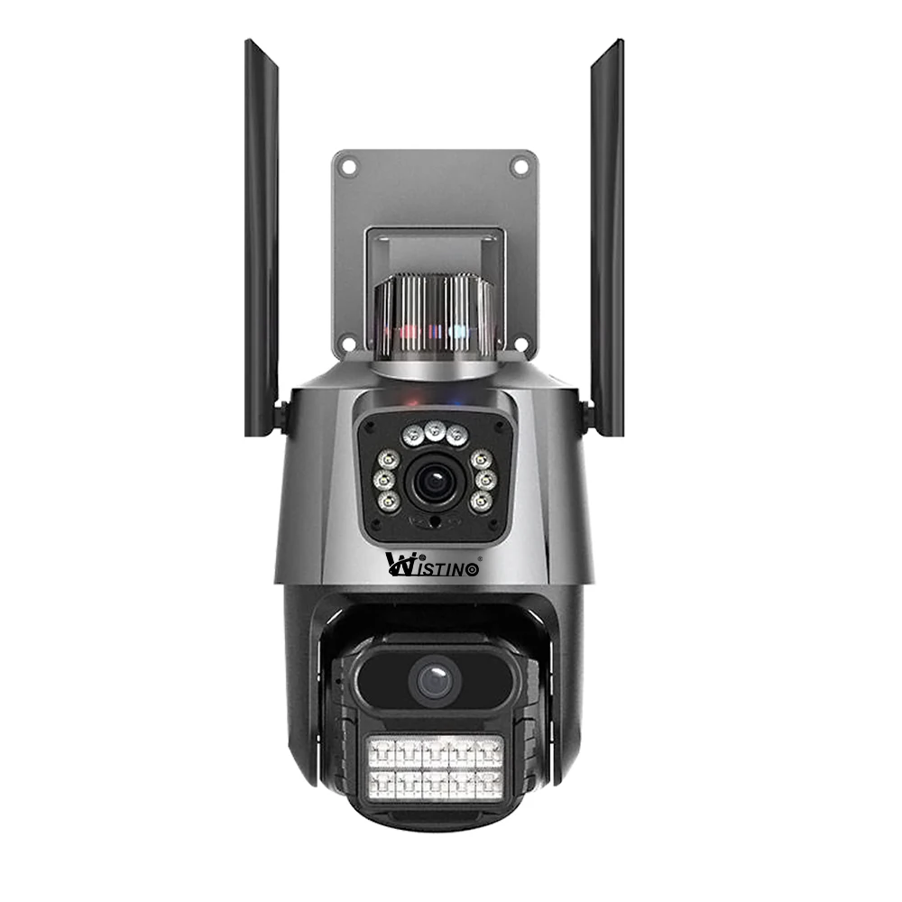 Wistino AI, бинокулярный 8-кратный зум, 6 Мп, Wi-Fi, уличная камера, ICSEE, обнаружение движения, водонепроницаемая аудио, сетевая камера видеонаблюдения