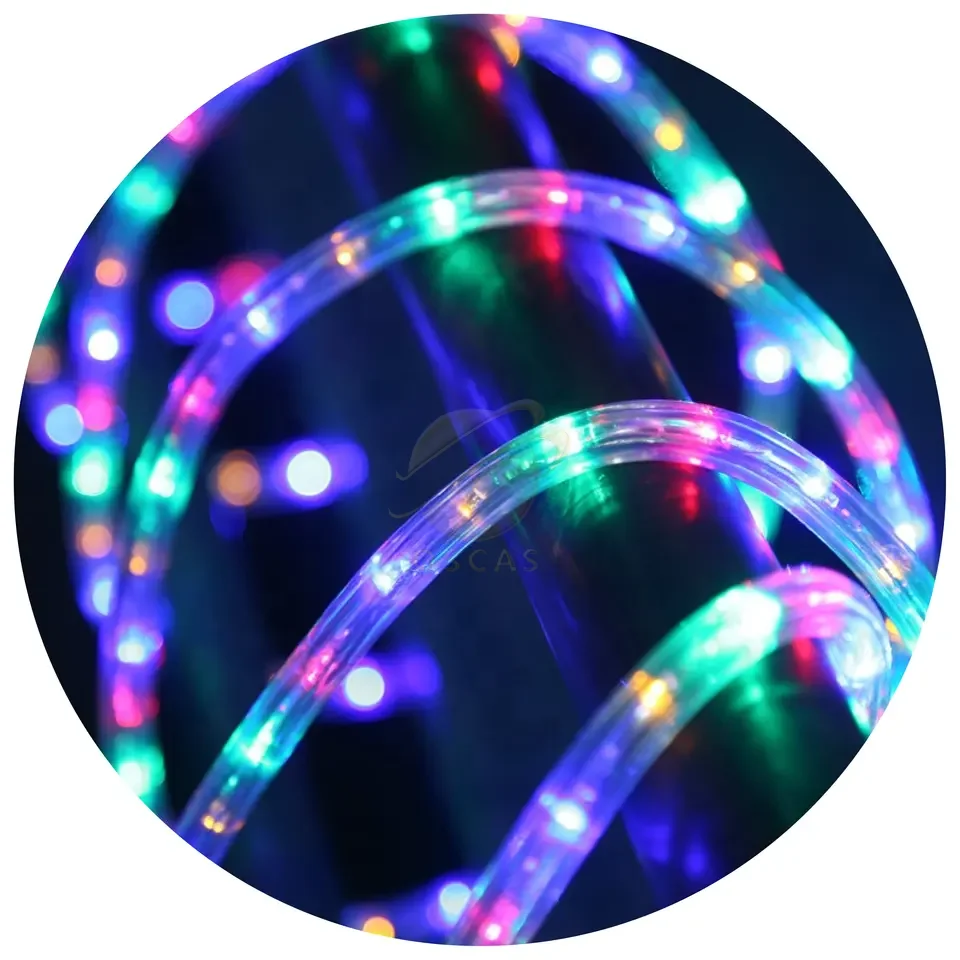 Теплый белый duralights 2 провода 50 футов светодиодные рождественские гирлянды