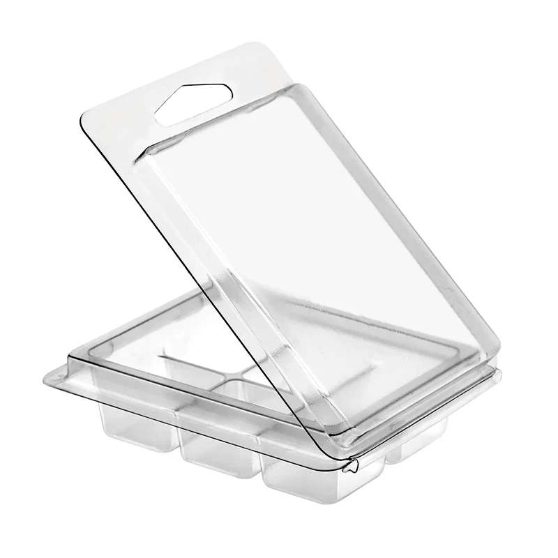 Customized Disposable Plastic Clamshell Edgefold Clamshell Blister Sliding Card Packaging