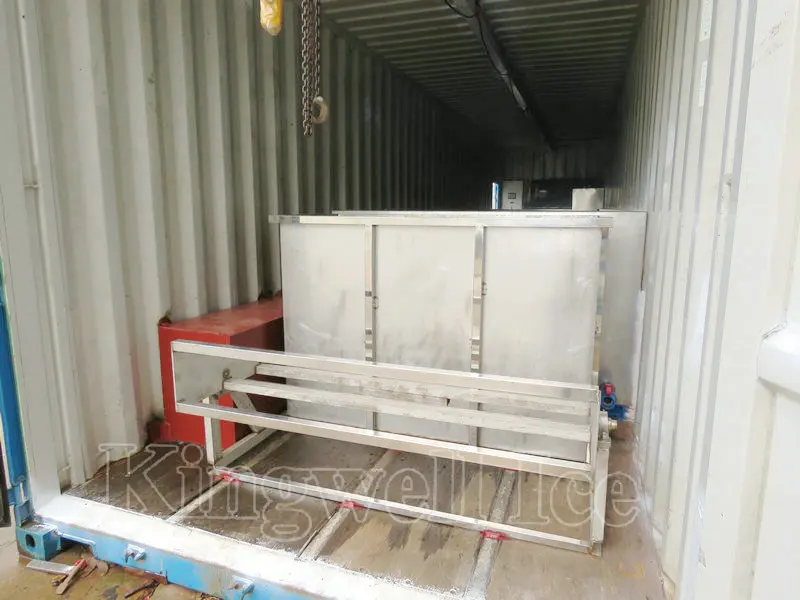 12TONS No-Installation Containerized Ice Block Making Machine Price