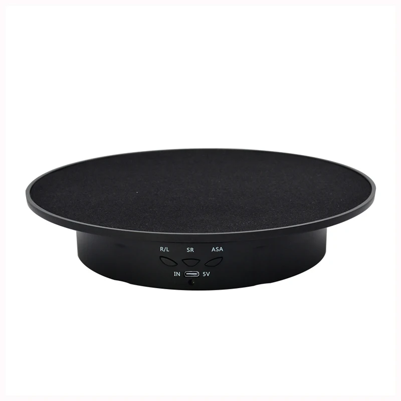 wholesale Electric Rotating Display Stand Mirror 360 Degree Turntable Jewelry electric charging rotating display stand
