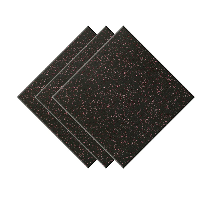 Eco-friendly Customized 10-50mm Epdm Heavy Duty Clipped High Density Non Toxic Tile Rolls Gym Rubber Flooring Mat For Sale