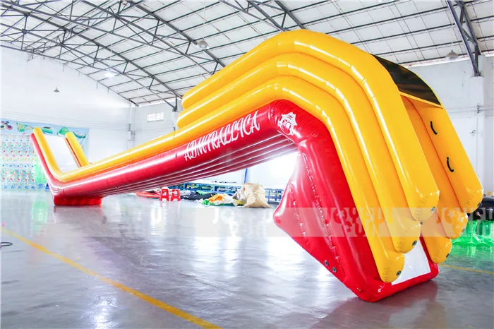 PVC durable material inflatable water slide for yacht inflatable boat yacht slide for sale water play equipment