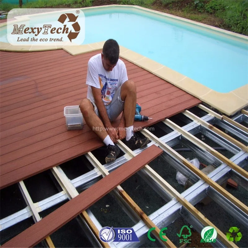 Recycled Plastic Lumber WPC Deck