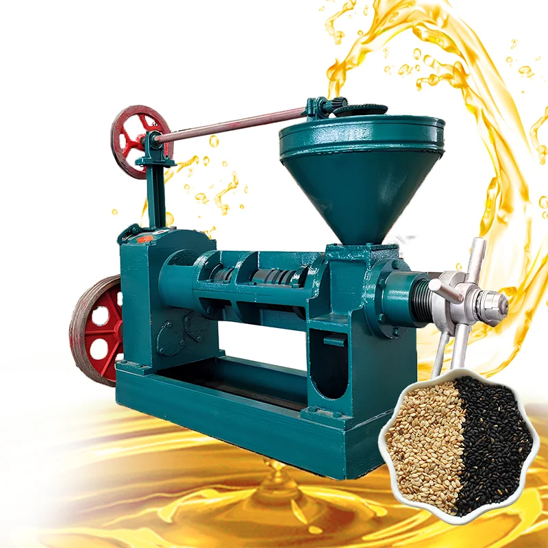 New Automatic Palm Oil Press Machine Line Sunflower Seed and Soybean Oil Manufacturing Plant Fruit Oil Press Machine